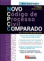 Novo Código de Processo Civil Comparado Lei nº 13.105, de 16 de março de 2015 -