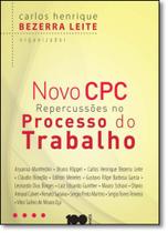 Novo Cpc: Repercussões no Processo do Trabalho