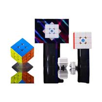 Novo Cubo Mágico Magnético GAN16 Maglev Max UV 3x3 Sem Adesivos Brinquedo Profissional Anti-estresse
