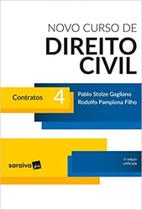 Novo curso de direito civil - vol. 4 - contratos - Saraiva jur