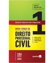 Novo Curso de Direito Processual Civil: Teoria Geral e Processo do Conhecimento - Vol.1