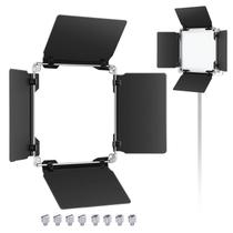 Novo de porta de celeiro com luz de vídeo LED para painel de luz 480 de 11,5 x 17,5 cm Novo de porta de celeiro com luz de vídeo LED para painel de luz 480 de 11,5 x 17,5 cm