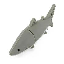 Novo disco Flash U USB 3.0 Cartoon Cute Grey Shark Fish de 6 Novo disco Flash U USB 3.0 Cartoon Cute Grey Shark Fish de 6