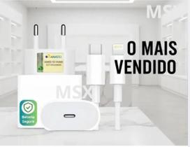 Novo Fonte Carregador Compativel Modelo iPhon 11 12 13 14 CompletoTurbo 20W Carregamento Rapido Original Inova