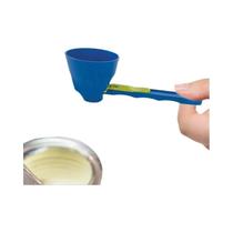 Novo Funil de medição livre de bagunça, ferramenta criativa de cozinha para proteína em pó