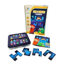 Novo Genio Ache o Monstro Nettoy 60 Desafios STEM Brinquedo Educativo Divertido Raciocinio Logico