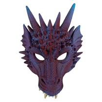 Novo Halloween Dragon Mask Ball Carnival Party Foam 3d Anima Novo Halloween Dragon Mask Ball Carnival Party Foam 3d Anima