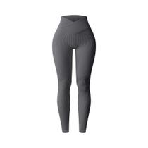 Novo inverno feminino yoga fio de cintura alta nádega levantamento esportes calças yoga