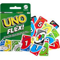 Novo Jogo de Cartas Uno Flex Lançamento Mattel Original