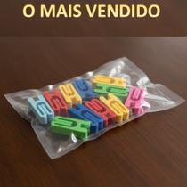 Novo Kit 10 Mini Presilhas Clipes Fecha Saco Embalagem Alimentos Cozinha