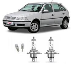 Novo Kit 2 Lâmpada Amarela Reposição Vw Gol G3 H4 Alto Baixo Novo Kit 2 Lâmpada Amarela Reposição Vw Gol G3 H4 Alto Baixo