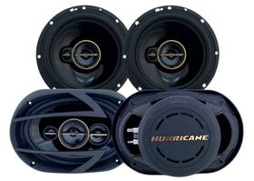 Novo Kit Pratico Hurricane Aurum Falante 6 + 6x9 380w Rms 69 Novo Kit Pratico Hurricane Aurum Falante 6 + 6x9 380w Rms 69