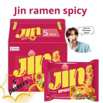 Novo lamen jin spicy pacote 5x c/photocard