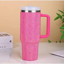 Novo modelo de garrafa copo Térmico 1200ML Brilho strass Gliter Lindas cores novas Modelo lançamento