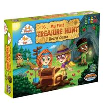 Novo! My First Treasure Hunt Board Game - Corra pela ilha para coletar todo o tesouro antes que a tempestade chegue - Crianças de 4 anos ou mais aprendem novas habilidades através de brincadeiras práticas cooperativas