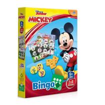 Novo Papel Jogo Bingo Turma do Mickey da Disney Junior 8005