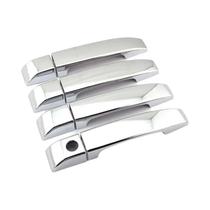 Novo para 2002-2012 land rover range rover l322 chrome maçaneta da porta capa guarnição kit Novo para 2002-2012 land rover range rover l322 chrome maçaneta da porta capa guarnição kit