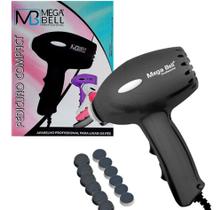 Novo Pedicuro Motor Lixar P/ Pé Compact Mega Bell Preto Novo Pedicuro Motor Lixar P/ Pé Compact Mega Bell Preto