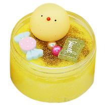 Novo Pequeno Animais Algodão Mud Puff Slime Putty Perfumado Stress Kids Clay Toy 100ml