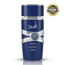NOVO Perfume Arabe Zanzibar Asad Lattafa Eua de Parfum 100ML LACRADO NOVO Perfume Arabe Zanzibar Asad Lattafa Eua de Parfum 100ML LACRADO
