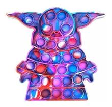 Novo Pop It Fidget Toy Pop Bublle Sensorial Yoda Tie Dye
