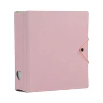 Novo pp photocard pasta cartão de armazenamento a5 foto coletar papelaria álbum oco álbuns de fotos