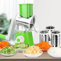 Novo Ralador De Legumes Queijo Fatiador Espiral Processador 3 Em1