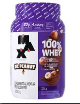 Novo Sabor Avelã 100% Whey Protein 900g - Max Titanium Dr Peanut