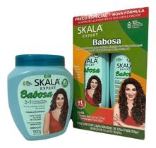 Novo Skala Creme 1 Kg Babosa + Shampoo + Condicionador