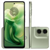 Novo Smartphone Motorola Moto G24 128GB XT2423-6 Dual Chip Android 14 Tela 6,6" Verde