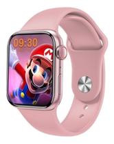 Novo Smartwatch Relógio Inteligente M26 Plus Rosa Conecta Com Siri E Android M2 Novo Smartwatch Relógio Inteligente M26 Plus Rosa Conecta Com Siri E Android M2