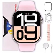 Novo Smartwatch S10 Amoled com GPS NFC Android iOS C/ Pulseira Ocean Novo Smartwatch S10 Amoled com GPS NFC Android iOS C/ Pulseira Ocean