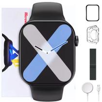 Novo Smartwatch S10 Pro Amoled com GPS NFC Android iOS C/ Pulseira Metal Novo Smartwatch S10 Pro Amoled com GPS NFC Android iOS C/ Pulseira Metal