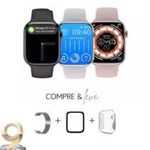 Novo Smartwatch W59 Série 9 NFC 47mm + 2 Pulseiras+ Case+ Película EXTRA