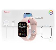 Novo Smartwatch W99+ Plus 45mm Amoled Ilha Dinâmica Chatgpt 45mm GPS NFC - Microwear