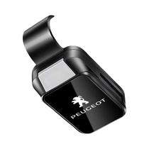 Novo Suporte Para Óculos De Carro Peugeot Com Clipe De Armazenamento E Proteção De Espuma Para 208