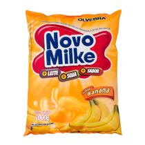 Novomilke Sabor Banana Pacote com 1Kg - Novo Milke