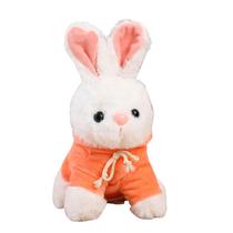 Novos brinquedos bonitos e quentes do luxuoso do encosto do sofá do travesseiro do coelho para crianças