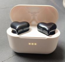Novos fones de ouvido Heartbags em forma de coração Cute Girls' Wireless Ea