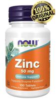 Now Foods Zinco 50mg Immune Support 100 Tablets Now Foods Zinco 50mg Immune Support 100 Tablets