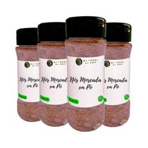 Noz Moscada em Pó Importada Alta Qualidade Kit 4 Pote com Dosador 70g