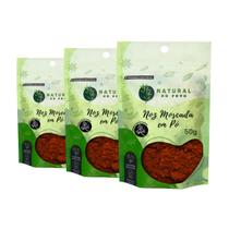 Noz Moscada Importada em Pó Qualidade Superior Premium Kit 3 Pouch 50g Noz Moscada Importada em Pó Qualidade Superior Premium Kit 3 Pouch 50g