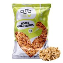 Nozes Pedaços Quartilhos 1Kg - P&P