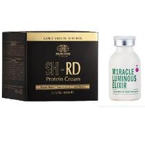 NPPE SHRD Protein Cream Gold Deluxe Edition Creme Leave-in 80ml Miracle Luminous Elixir 25ml NPPE SHRD Protein Cream Gold Deluxe Edition Creme Leave-in 80ml Miracle Luminous Elixir 25ml