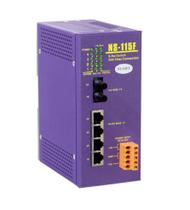 NS-115FT - Switch Ethernet Industrial Não Gerenciável 4 10/100Base-T(X) E 1 100Base-Fx Multimodo, St - ICP Das