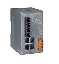 NS-206FC - Switch Ethernet Industrial Não Gerenciável 4 10/100Base-T(X) E 2 100Base-Fx
