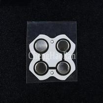 NS Switch Cross Key ABXY Botão Adesivo Joy-Con Handle Key Film Peças De Folha De Metal Condutora