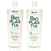Ns3 Brasil Bioplastia Shampoo Preparador + Leave-in Reconstrutor
