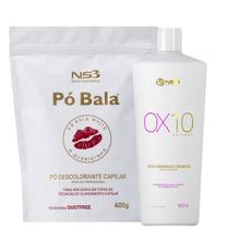 NS3 BRASIL Pó Bala Descolorante White Ox10 Volumes NS3 BRASIL Pó Bala Descolorante White Ox10 Volumes