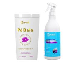 Ns3 Brasil Pó White + Queratina Matizadora 500ml